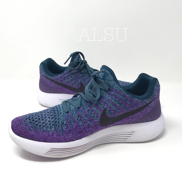 Nike Lunarepic Low Flyknit 2 Violet Grey W AUTHENT - Picture 6 of 8